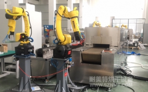 NMT-ZP-108 疫苗玻璃瓶小型預(yù)熱加固化自動裝配線(蘇州?？松?
